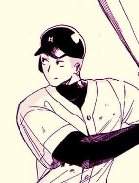 棒球部的西同學