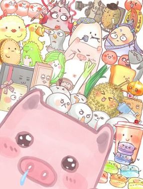 媽，這些食物好瘋狂！