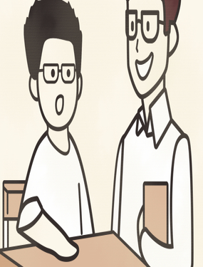 校園生活 日常上課VS公開課