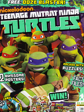 忍者神龜2012：UK雜誌配套漫畫