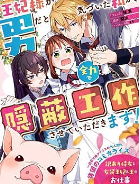 當發現王妃大人是男人之後、我開始全力協助隱瞞工作