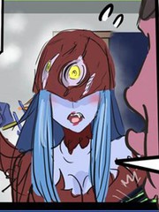 進行視頻會議的反派幹部