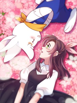 別碰我的兔子君