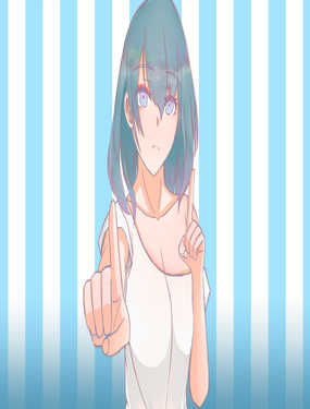 漫畫中的【她】跑出來了？