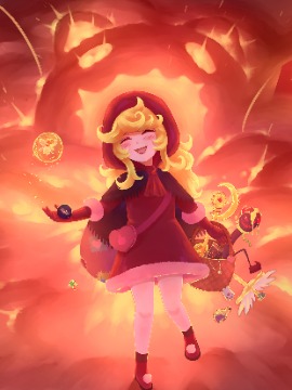 賣神器的小女孩