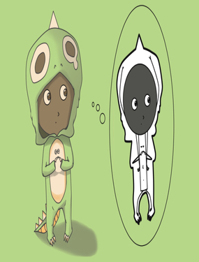 黑圓哥與白條弟的逗比世界